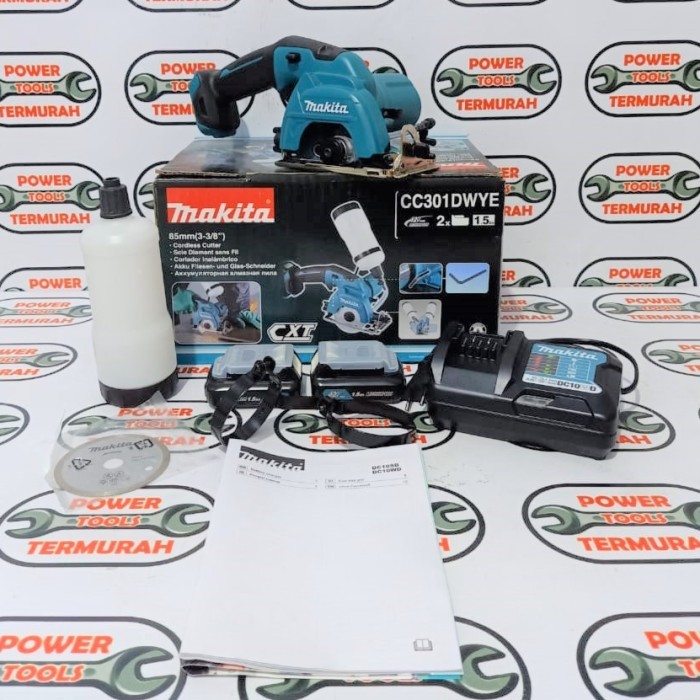 

Mesin Potong Kaca CC 301 DWYE MAKITA Glass Cordless Cutter CC301DWYE