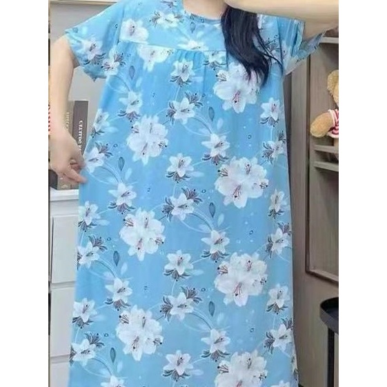 PAKET BAJU IMPORT GROSIR / PIYAMA WANITA NEW IMPORT MURAH GROSIR DASTER WHITE FLOWER / BAJU MURAH GR