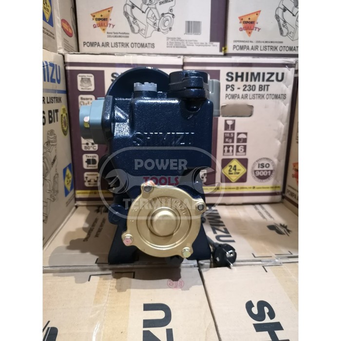 

POMPA AIR SHIMIZU PS-230 BIT PS230 PS 230 200 WATT AUTO OTOMATIS MKS