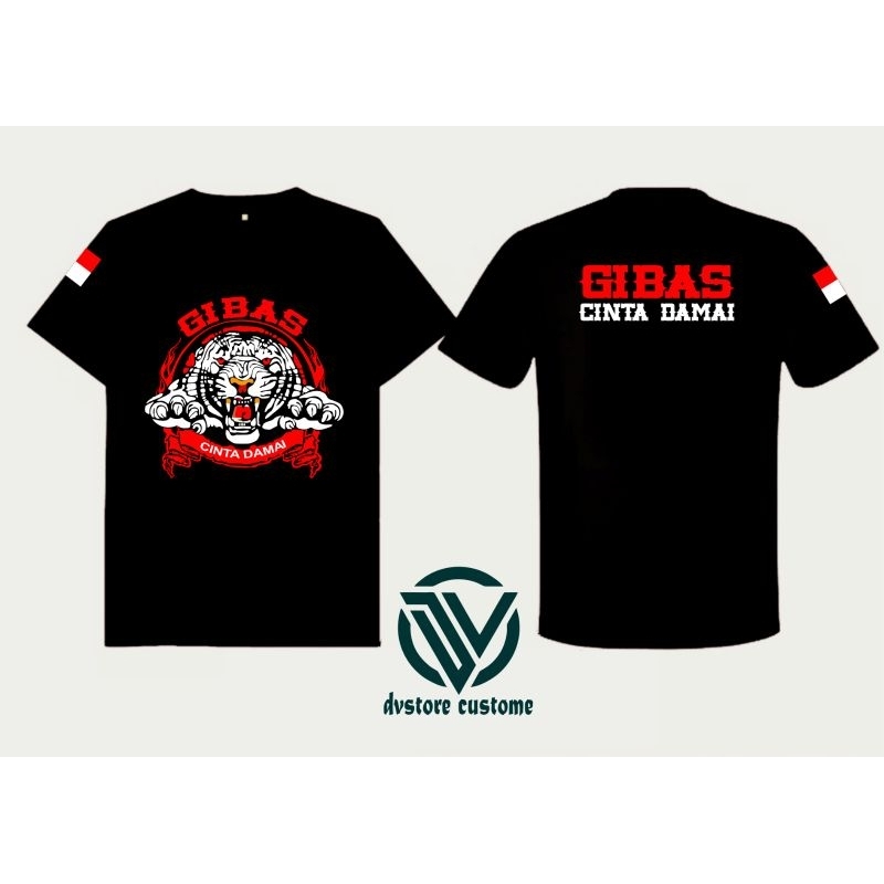 (PREMIUM)kaos ormas gibas//kaos gibas//atribu gibas//kaos distro//kaos murah berkualitas