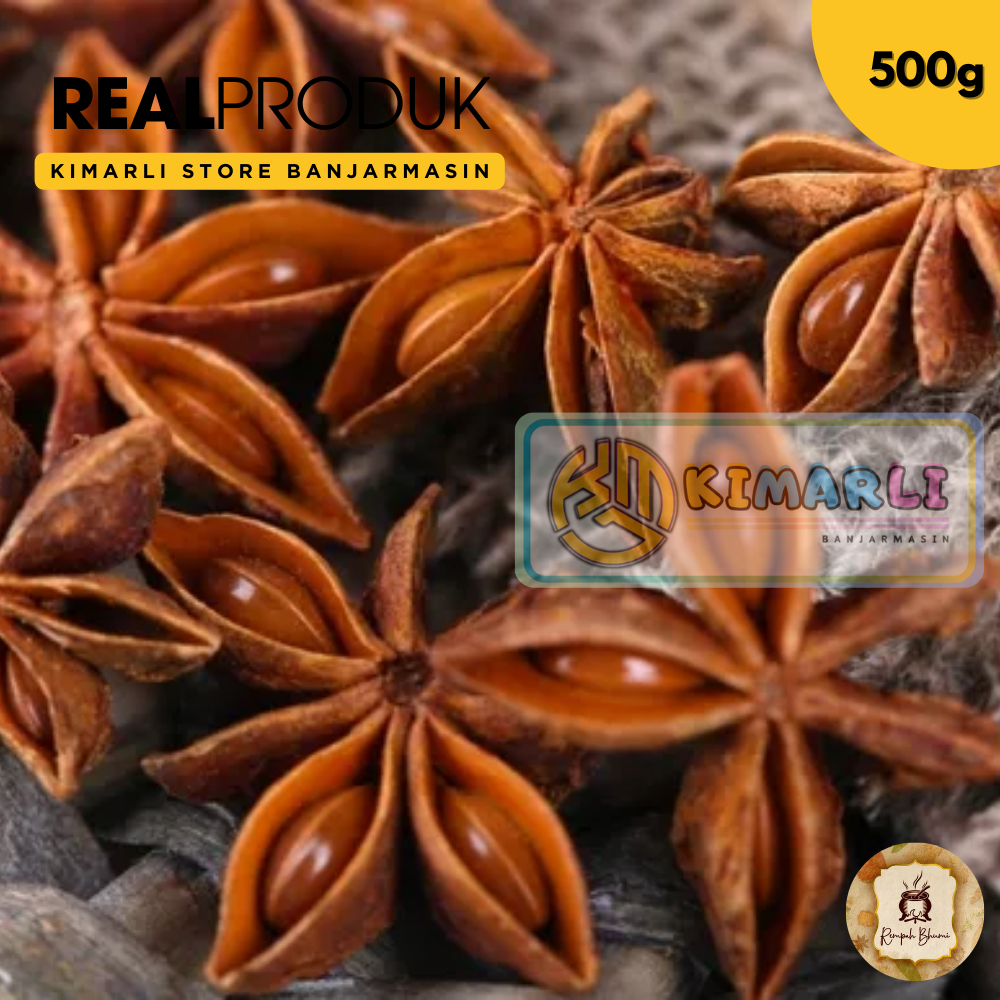 

500g || Bunga Sisir / Kembang lwang Pekak/ BUNGA LAWANG /PEKAK / STAR ANISE By. Kimarli.Store