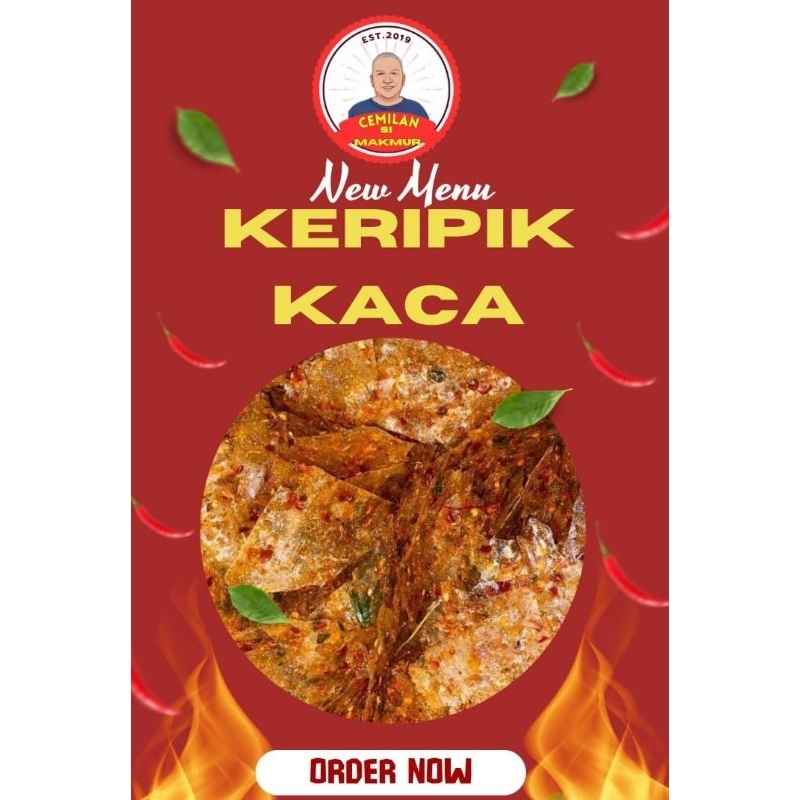 

keripik kaca 100gr extra pedas