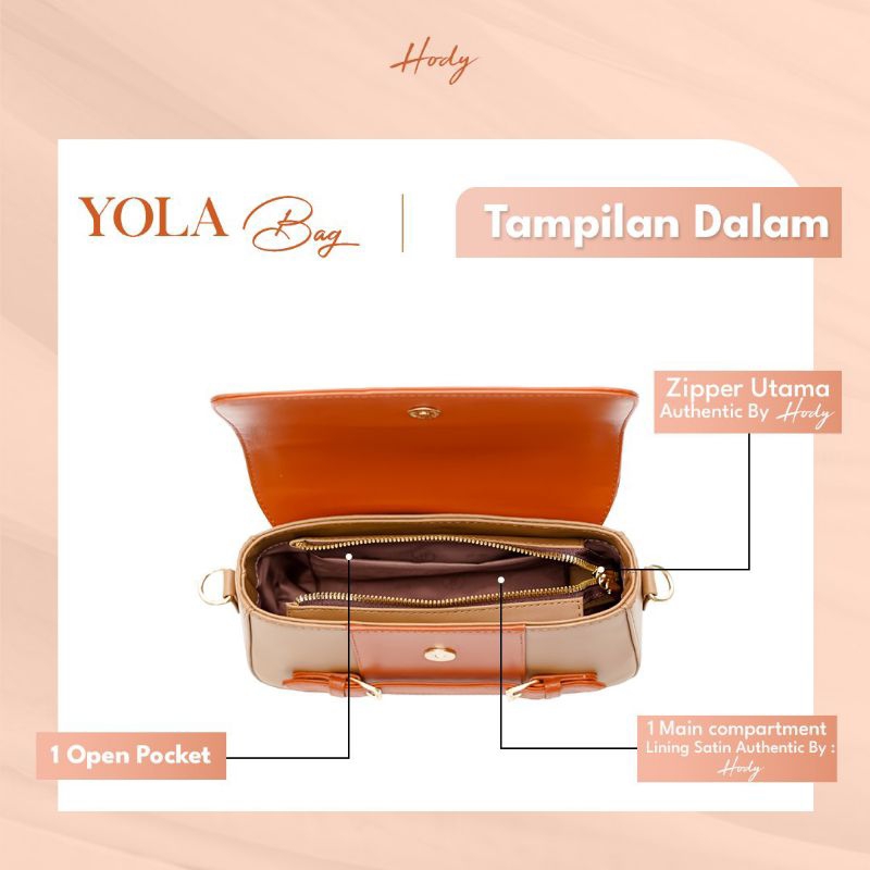 TAS SELEMPANG WANITA YOLA BAG by HODY