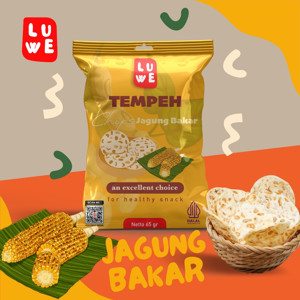 

Keripik Tempe Jagung Bakar - by LUWE