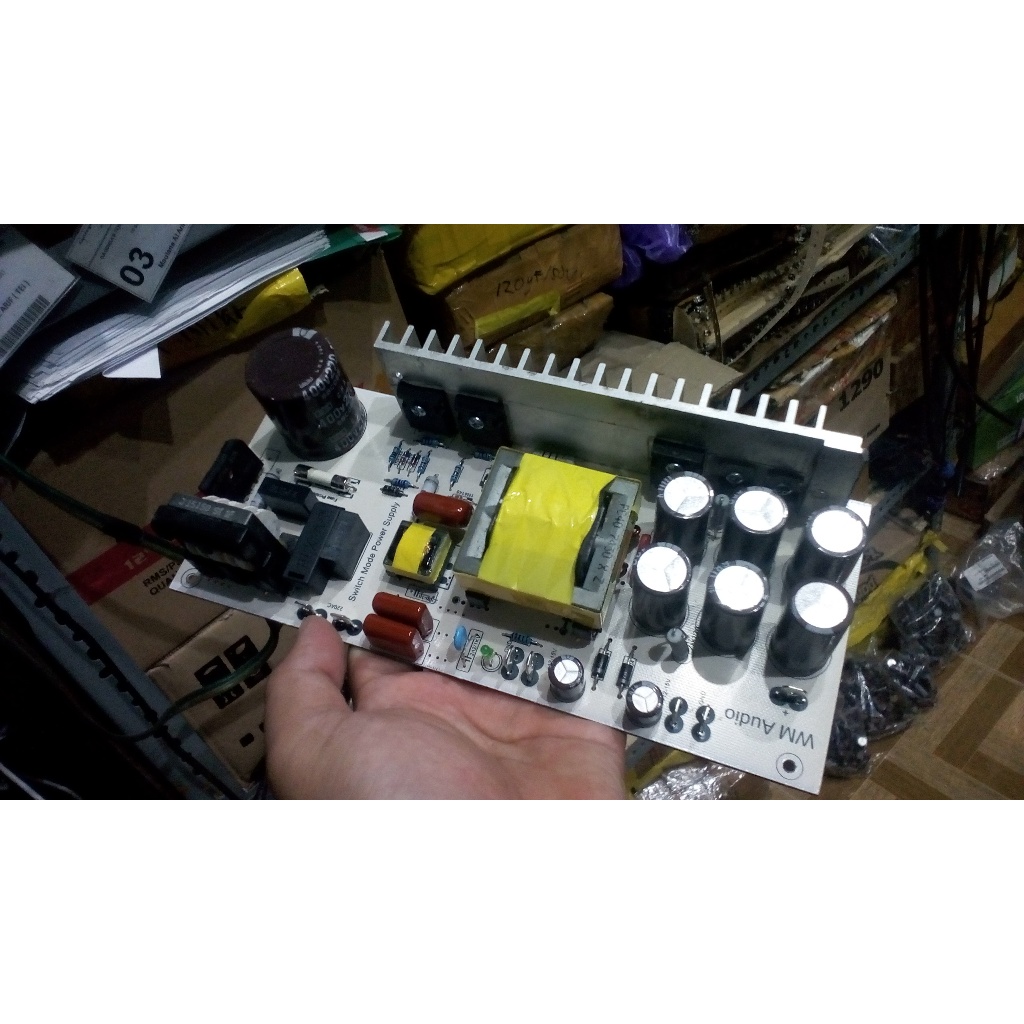 Power Supply SMPS Untuk Audio 1,2-1,3kva Low Noise