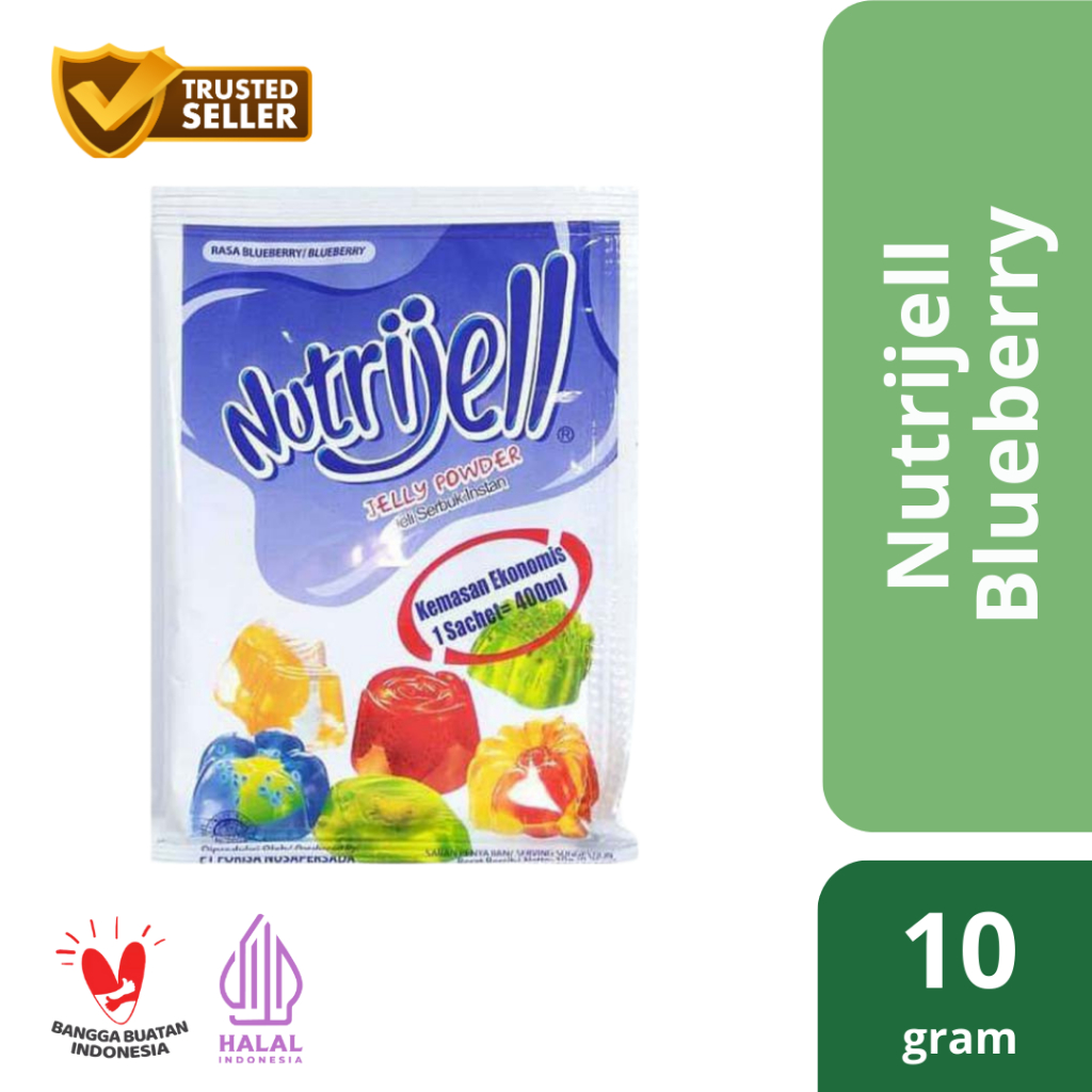 

Rasa - Nutrijell Blueberry Sachet 10 gram