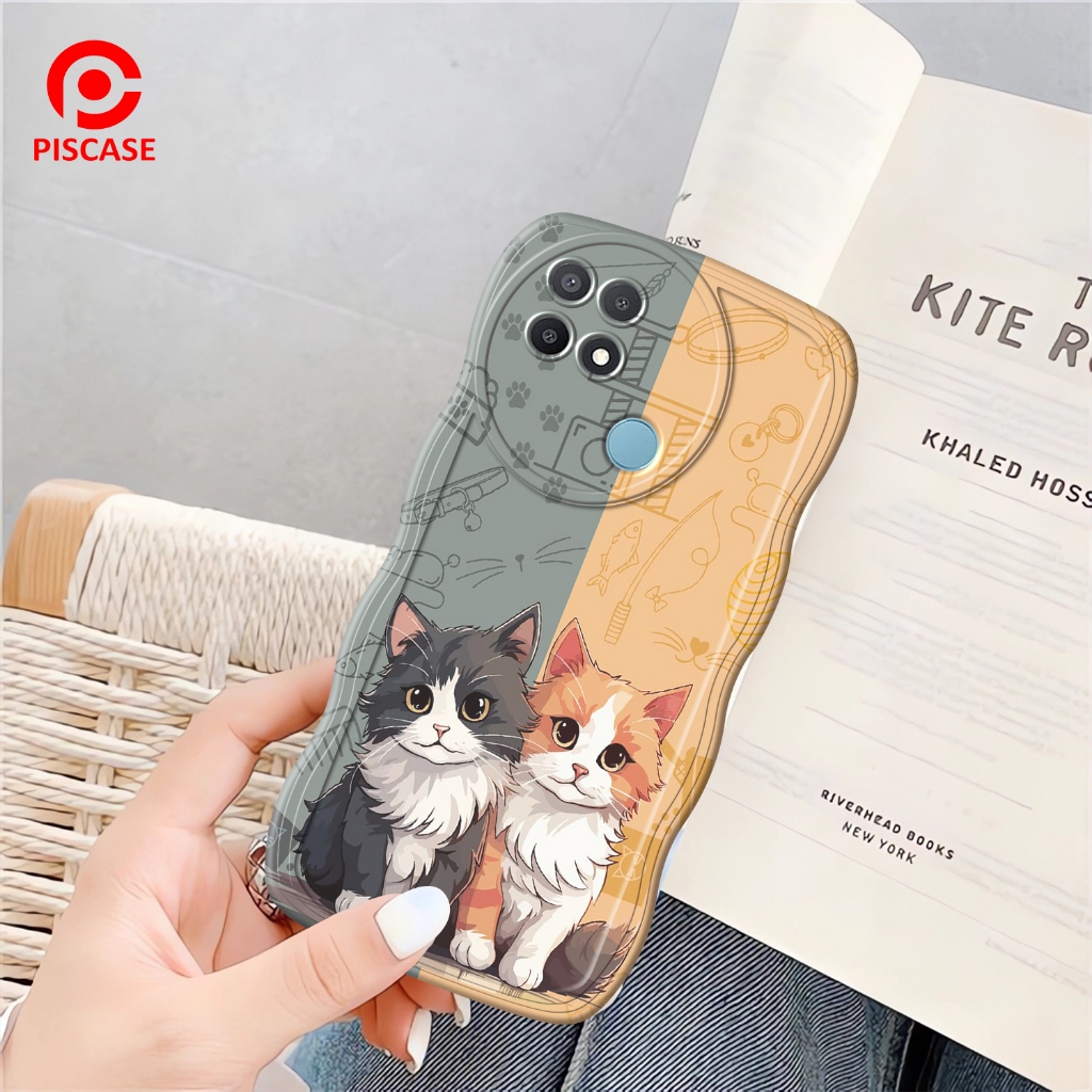 Softcase OPPO A15 / A15S GELOMBANG - Fashion Softcase - Casing OPPO A15 / A15S GELOMBANG - Softcase 