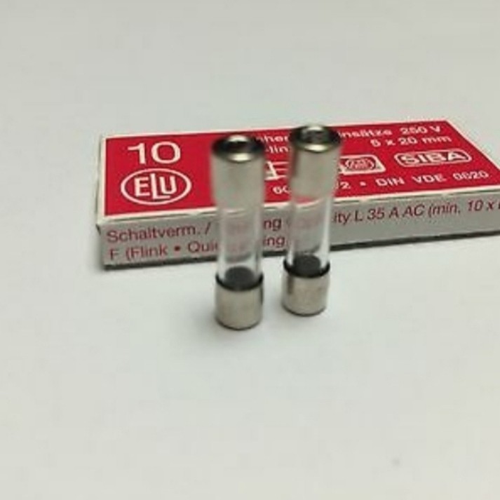 Fuse 5x20 250mA 0,25A 250V F250MAL250V Fast Acting SIBA.7000134 Fuse 5x20 250mA 0,25A 250V F250MAL25