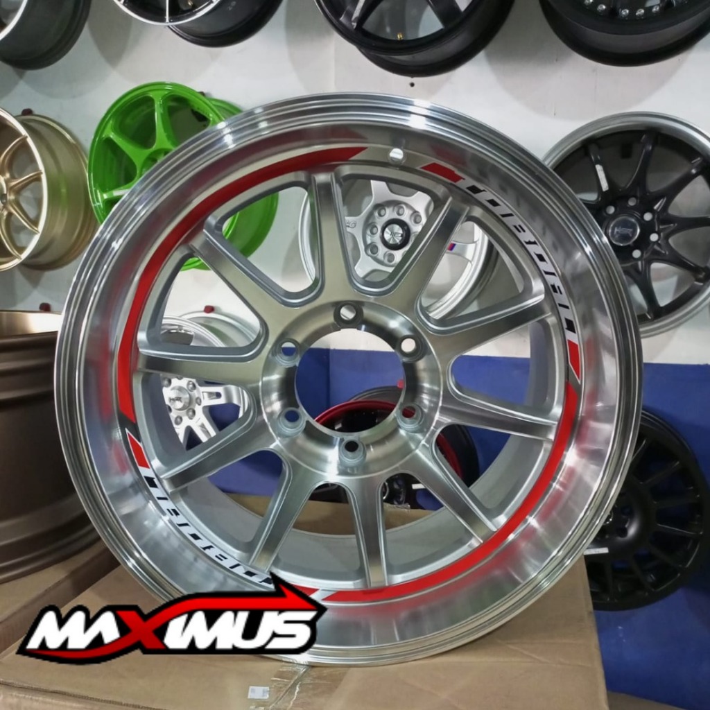 velg mobil racing pajero, fortuner ring 18
