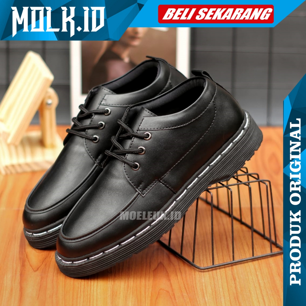 MOLK Barnast Sepatu Docmart Pria Original Formal Casual Original