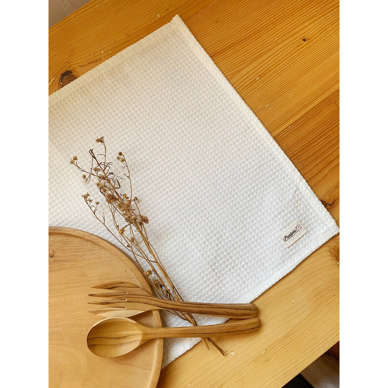 NAPKINS WAFFLE / Serbet / Placemat / Alas Piring / Alas Foto / Properti Foto / Serbet Hotel / Serbet