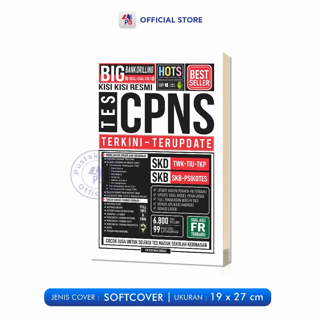 Buku cpns dan pppk 2024 2025 Best Seller Untuk Umum ( Pendidik, Kesehatan, Teknis ) : Big Drilling Kisi Kisi Resmi Tes CPNS Terkini Terupdate Fr Berdasarkan Kepmenpan RB No 651 Tahun 2023 / Biig Drilling Kisi Kisi Resmi Tes PPPK  2024-CPNS UMUM Putih