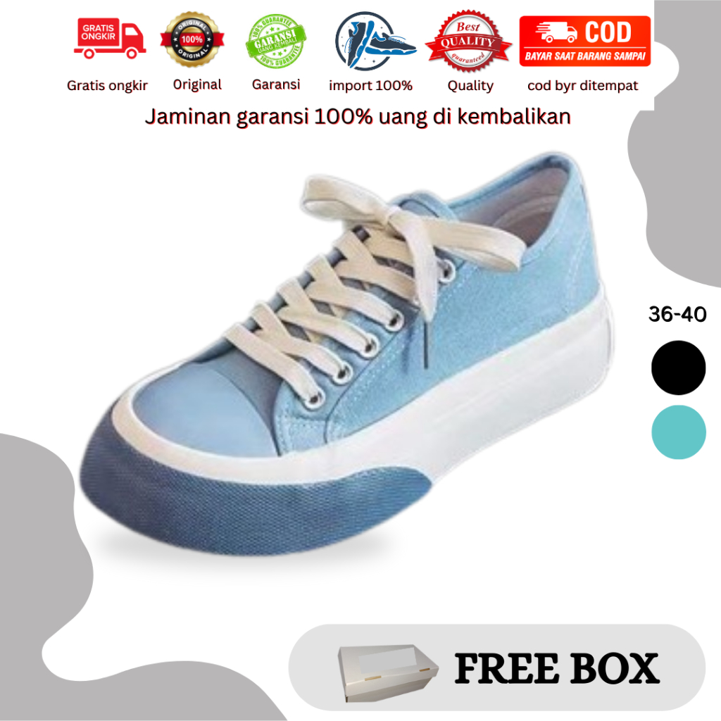 Keedo.mall 210414 Sepatu Sneakers Wanita Premium