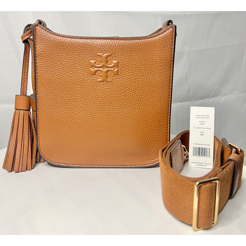Tory Burch Thea Mini Shoulder Bag classic tan (preloved)