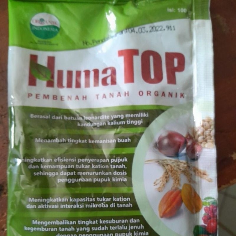 Humatop pembenah tanah