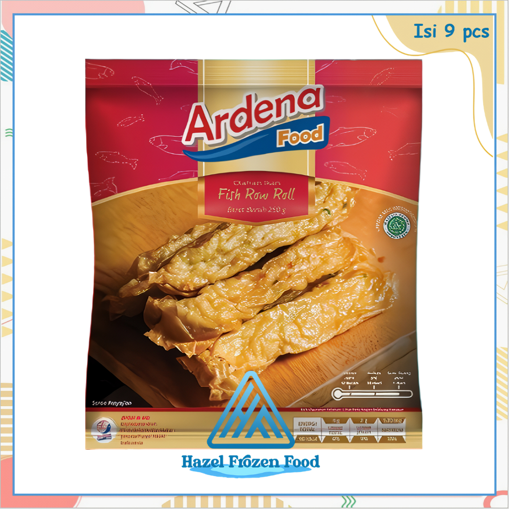 

Ardena Fish Roll 200 g / 250 g Frozen Food Karawang