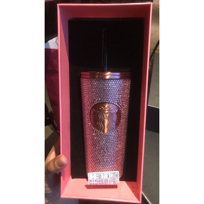 tumbler Starbucks Ori Black Pink Official