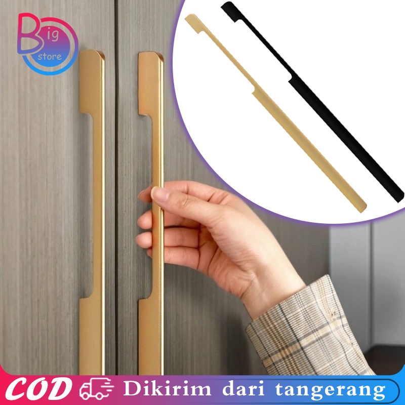 1 Meter Handle Furniture Modern Gagang Lemari Minimalis Handle Lemari Panjang Tarikan Pintu Lemari