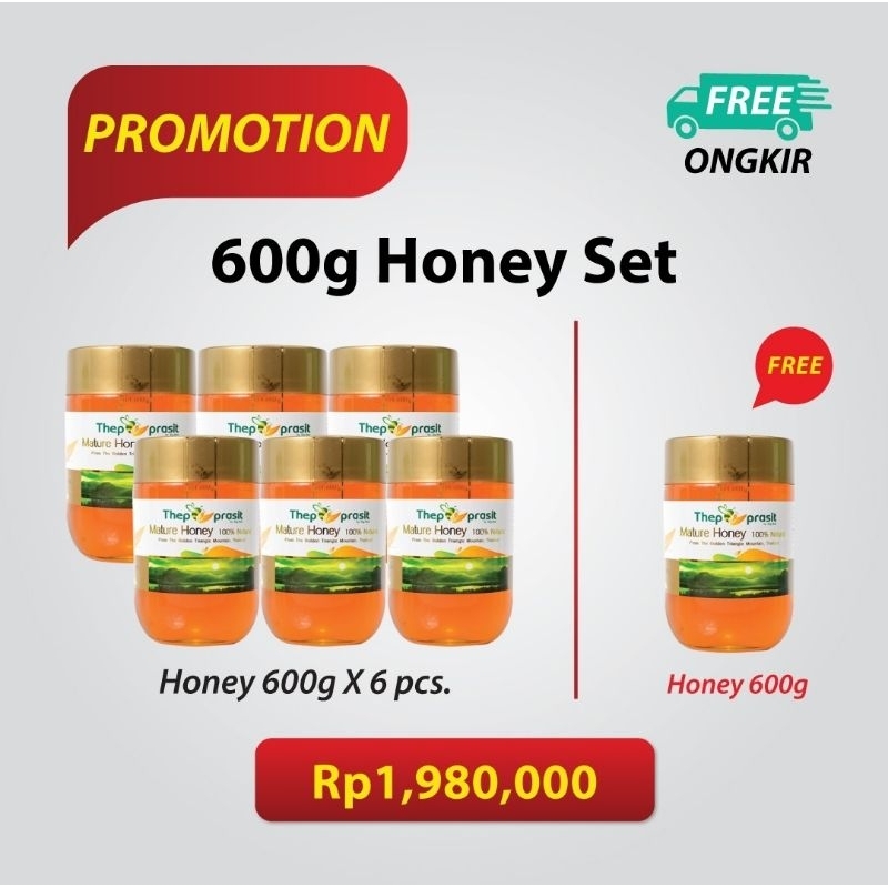 

Paket Madu Thepprasit 600 gr