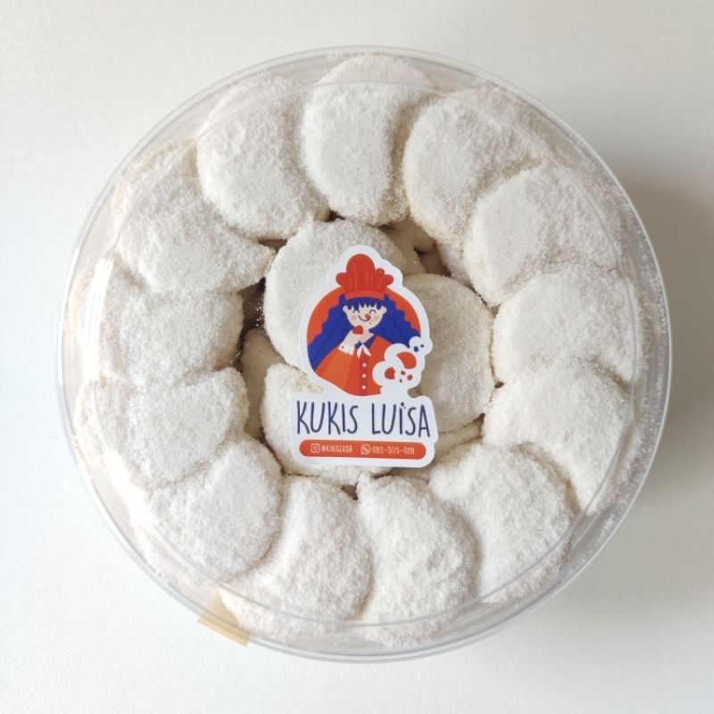 

Putri Salju Keju / Snow Cheese Cookies