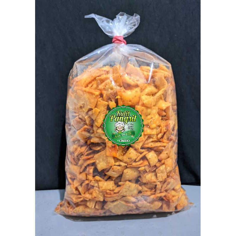 

KERIPIK KULIT PANGSIT ORIGINAL &PEDAS MANIS KEMASAN 1KG