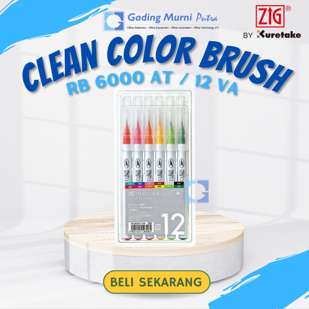 

ZIG KURETAKE CLEAN COLOR REAL BRUSH RB-6000AT/12VA