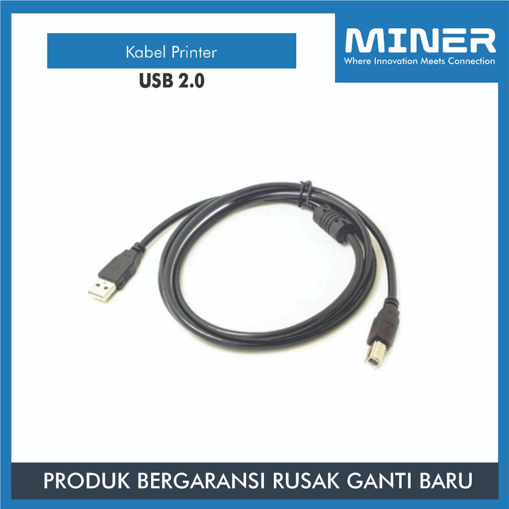 MINER Kabel Printer USB 2.0