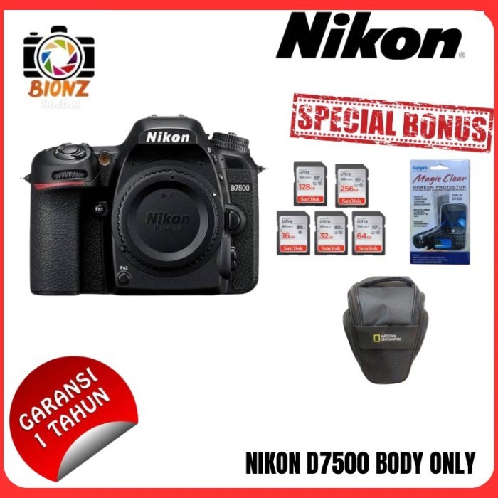 CAMERA NIKON D7500 BODY ONLY