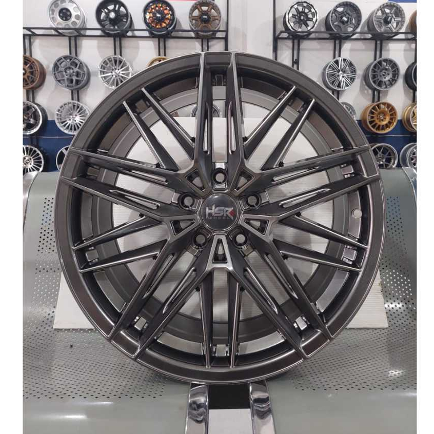 Velg mobil almaz ring 18 HSR UNTER baut 5 pas di Xpander Civic Terios dll