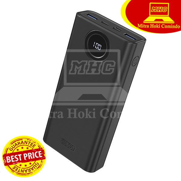 Powerbank Robot RT23 20000mAh 22.5W LED 3 Port Quick Charge PD QC3.0