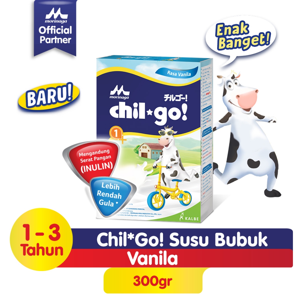 Chil go bubuk 1+ Vanila / 1+ Madu / 3+ Vanila / 3+ Madu 270gr