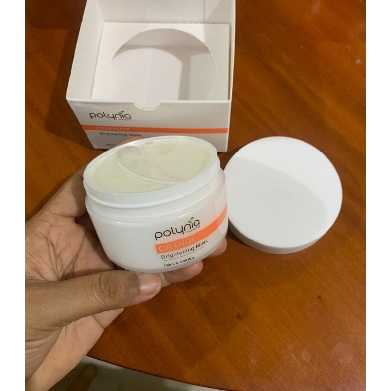 polynia orange brightening mask