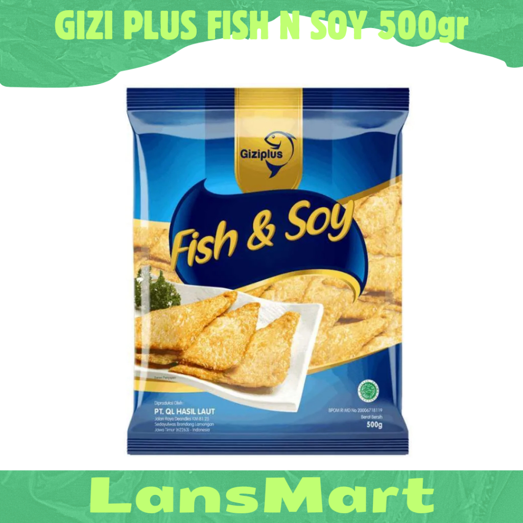 

GIZI PLUS FISH N SOY 500gr