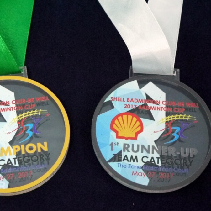 Medali Custom Medali Wisuda Medali Graduation Medali Akrilik 2 sisi