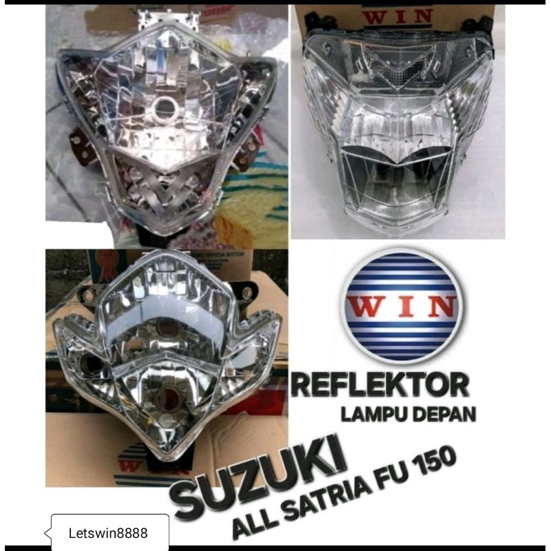 Reflektor Lampu Depan SATRIA FU 150 Barong | SATRIA FU 150 Facelift | SATRIA FU 150 Injeksi LED