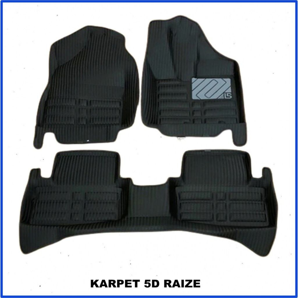KARPET MOBIL 5D  RAIZE NON BAGASI