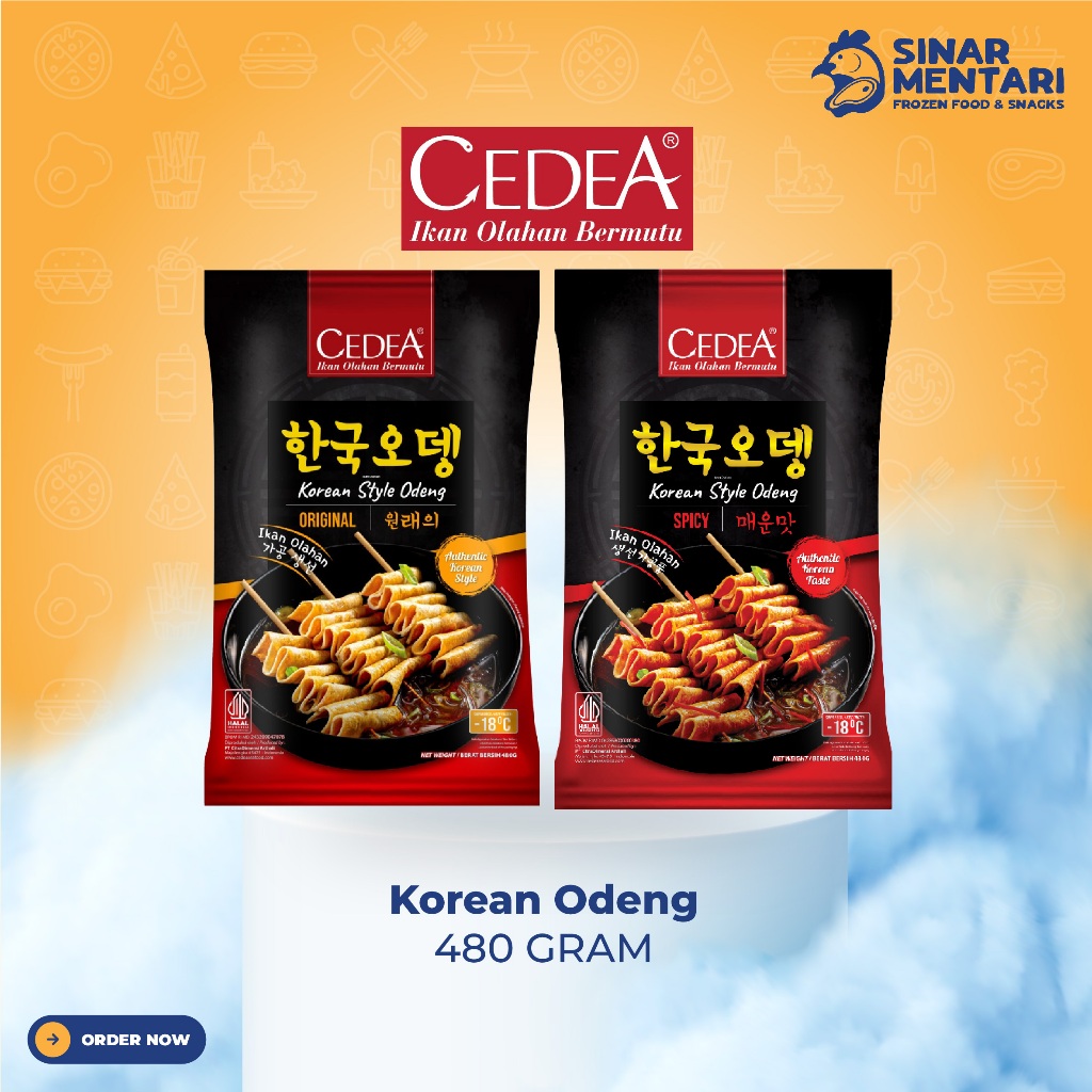 

CEDEA Korean Odeng Original / Spicy 480 gram