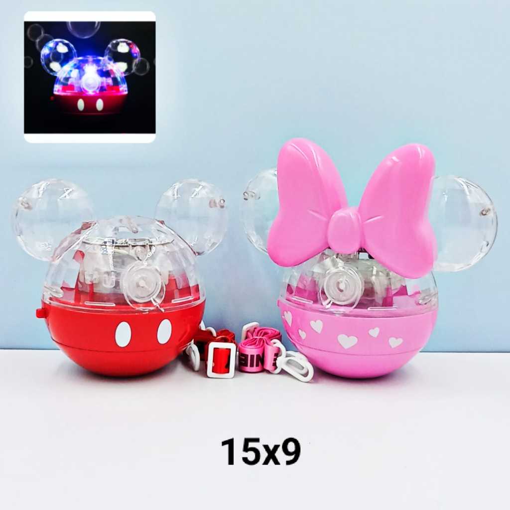 MAINAN BUSA DISNEY  MAINAN BUBBLE DISNEY  KAMERA BUBBLE DISNEY