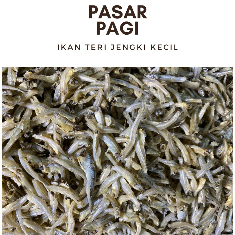 

Ikan Teri medan Jengki kecil / 1 kg