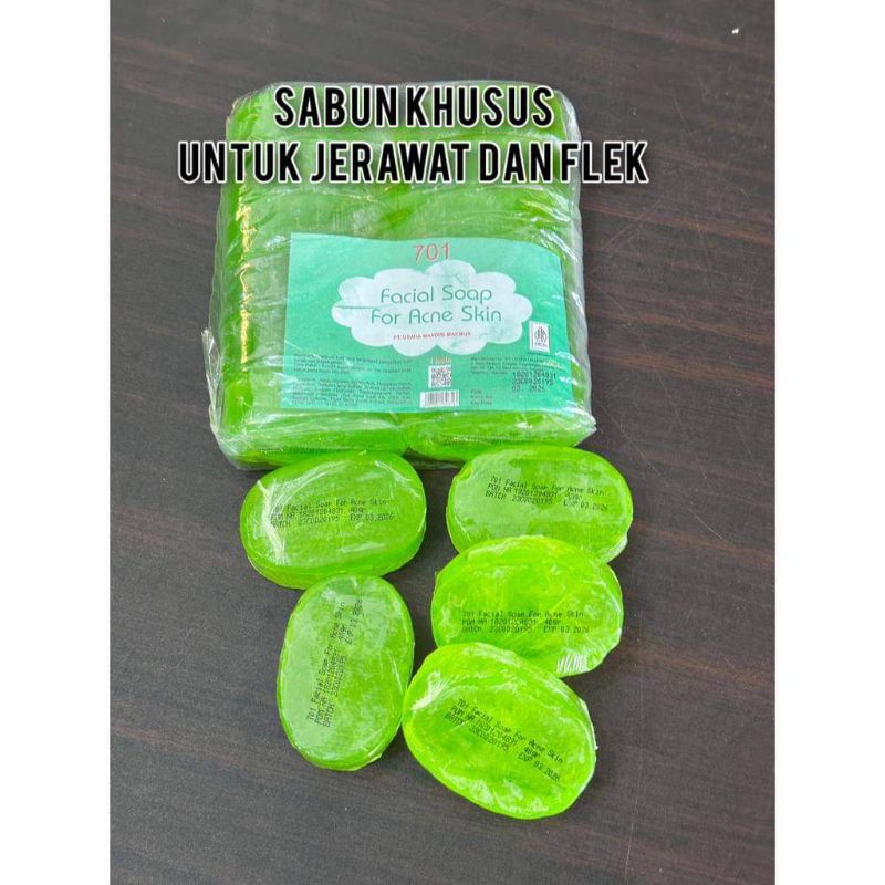 SABUN OVAL HIJAU / Lusin