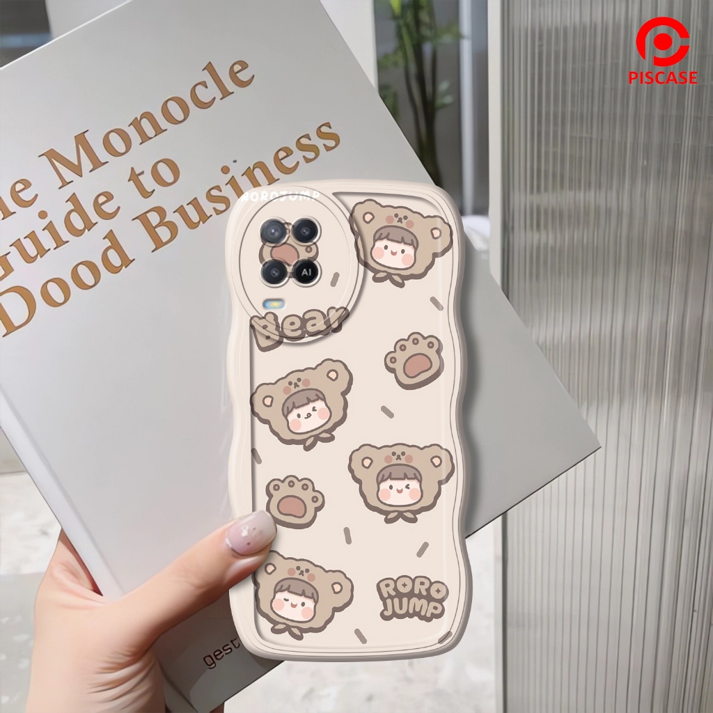 Softcase OPPO OPPO A54 GELOMBANG - Fashion Softcase - Casing OPPO A54 GELOMBANG - Softcase Pro Camer