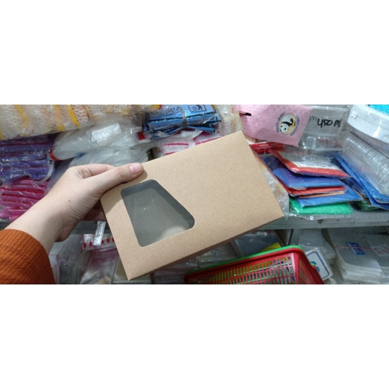 

Dus Kardus Nasi Paper Luch Box Kraft Ukuran L harga per 20lembar