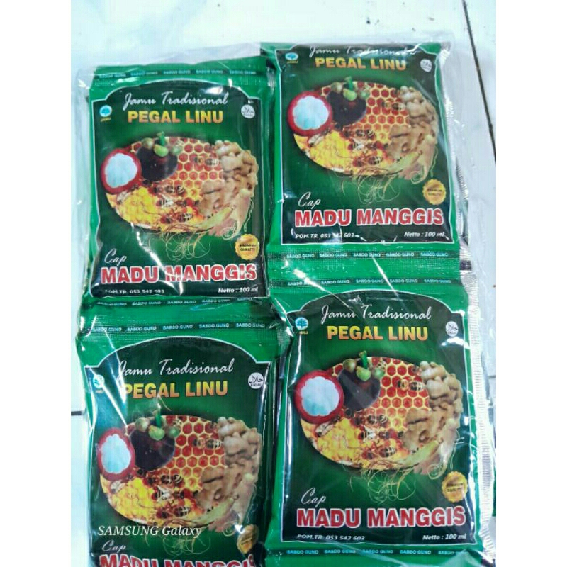 

Jamu Madu Manggis, Pegal Linu,