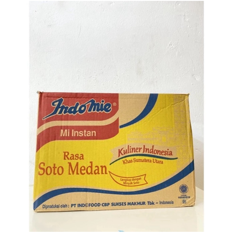 

Indomie soto medan 1 dus isi 40