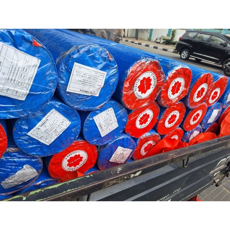 Terpal Plastik A12 Sakura Roll-Gulungan 2x100 Meter