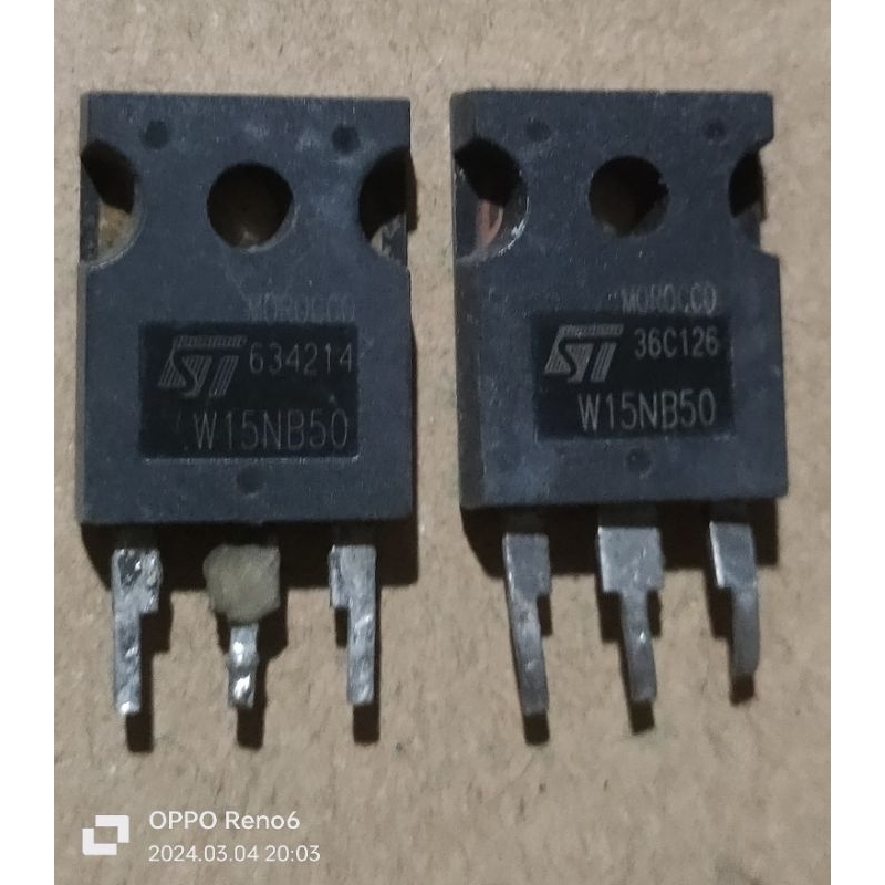 MOSFET W15NB50 (15A500V)