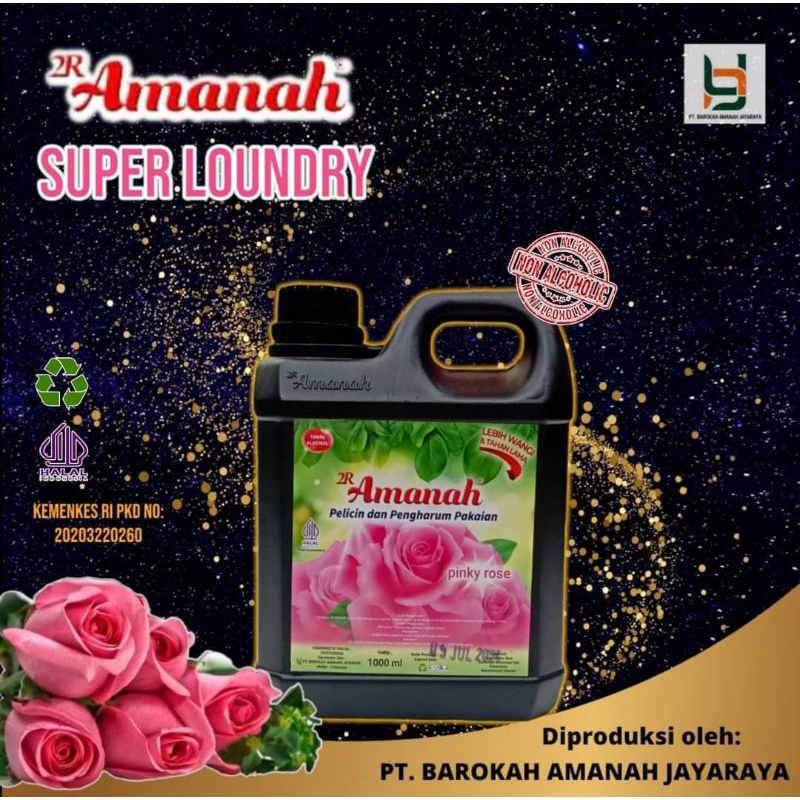 Parfum Amanah Super Laundry 1kg (BISA COD)