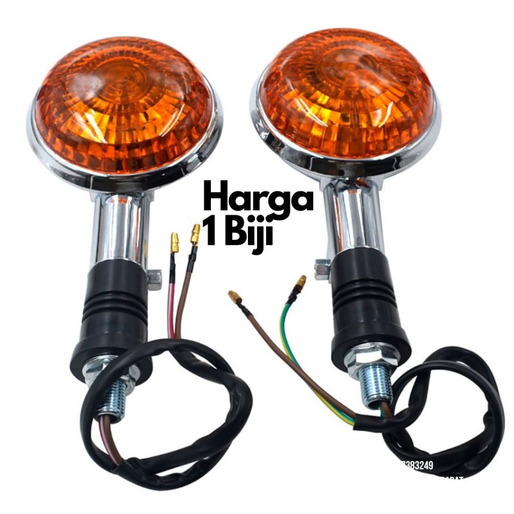 Lampu Sein Sign Sen Turn Signal Riting Reting Custom Tracker Scrambler Chopper Bobber Japstyle Cafer