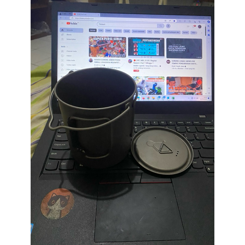 TOAKS Mug cooking 750ml Titanium Kakak