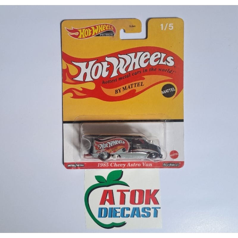 Hotwheels Premium 1985 Chevy Astro Van